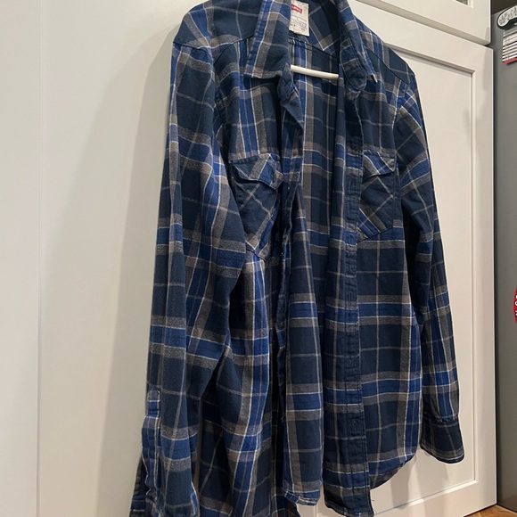 Levi's Tops - Size Large Levi’s flannel blue used